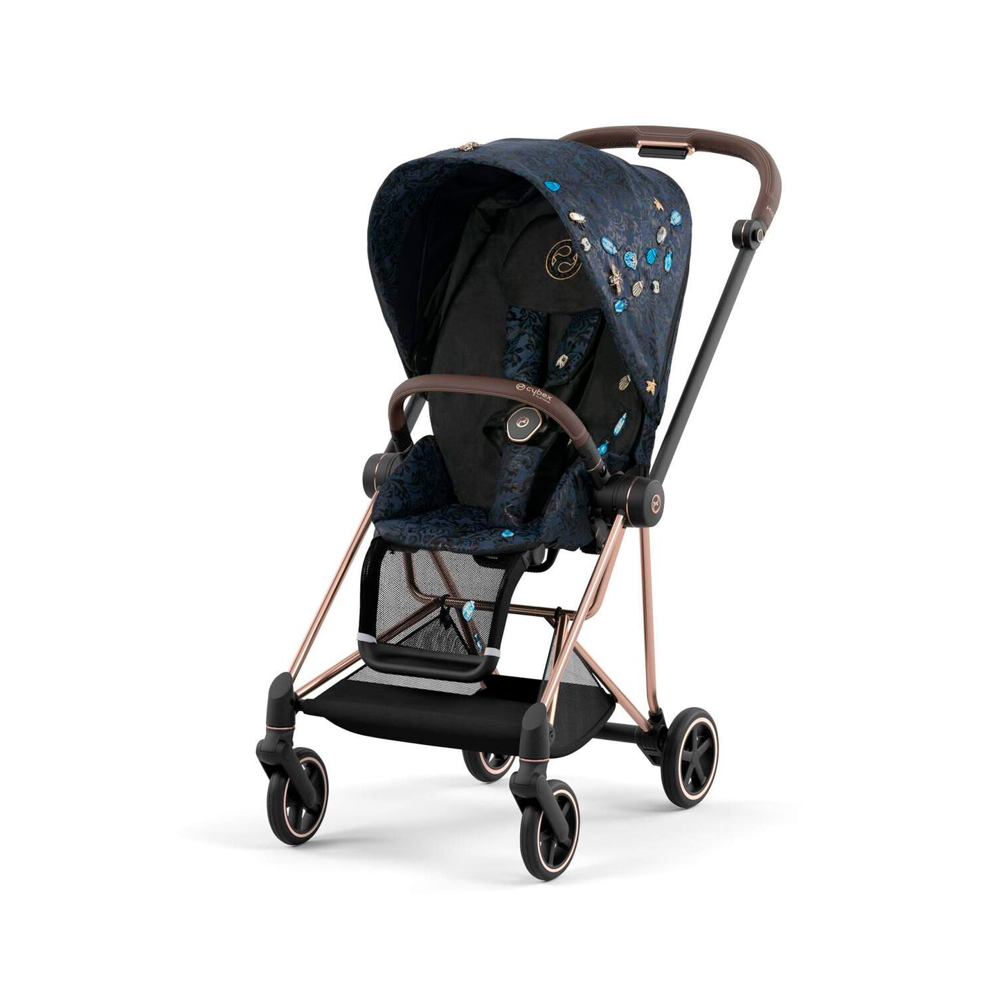 Cybex - Mios Rosegold Frame with Seat Pack